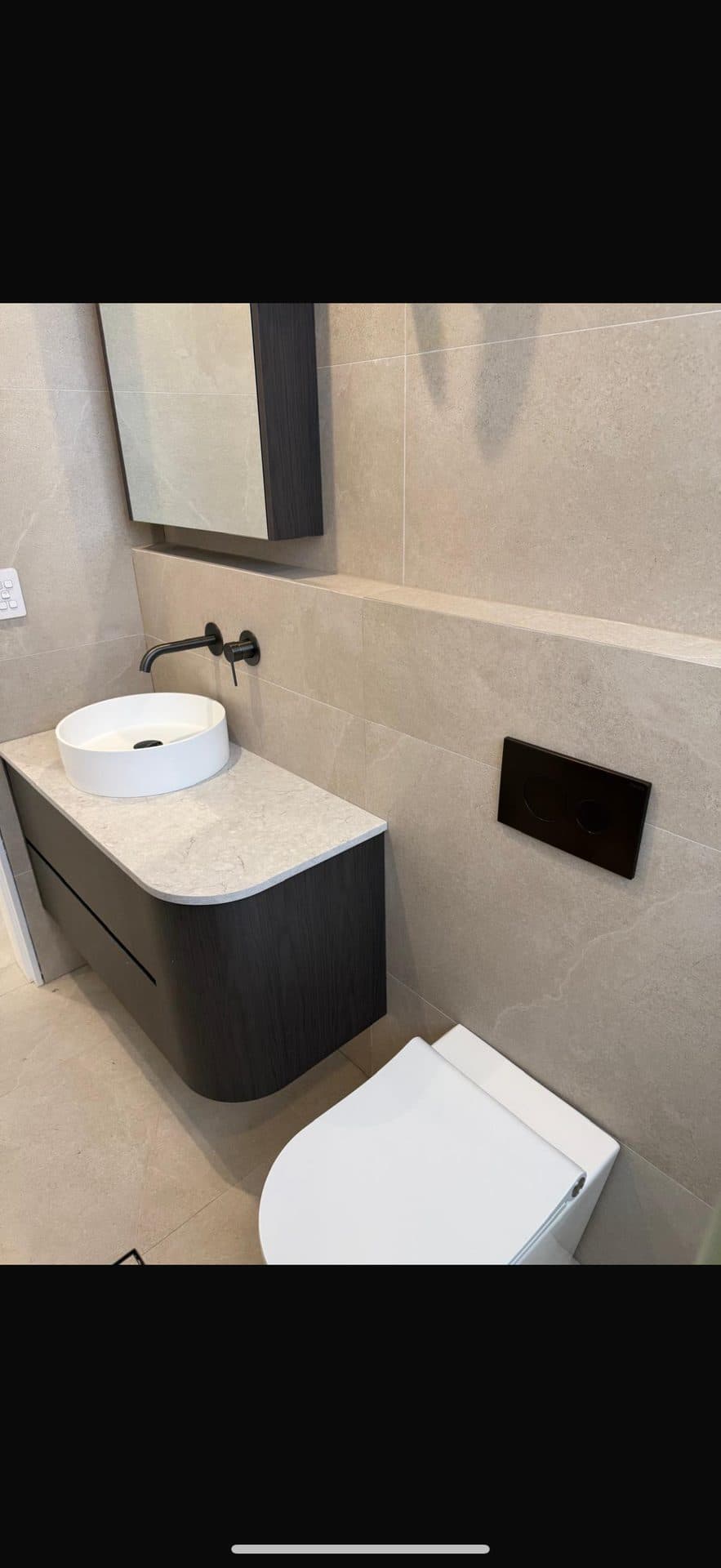 Bathroom Makeover example 5