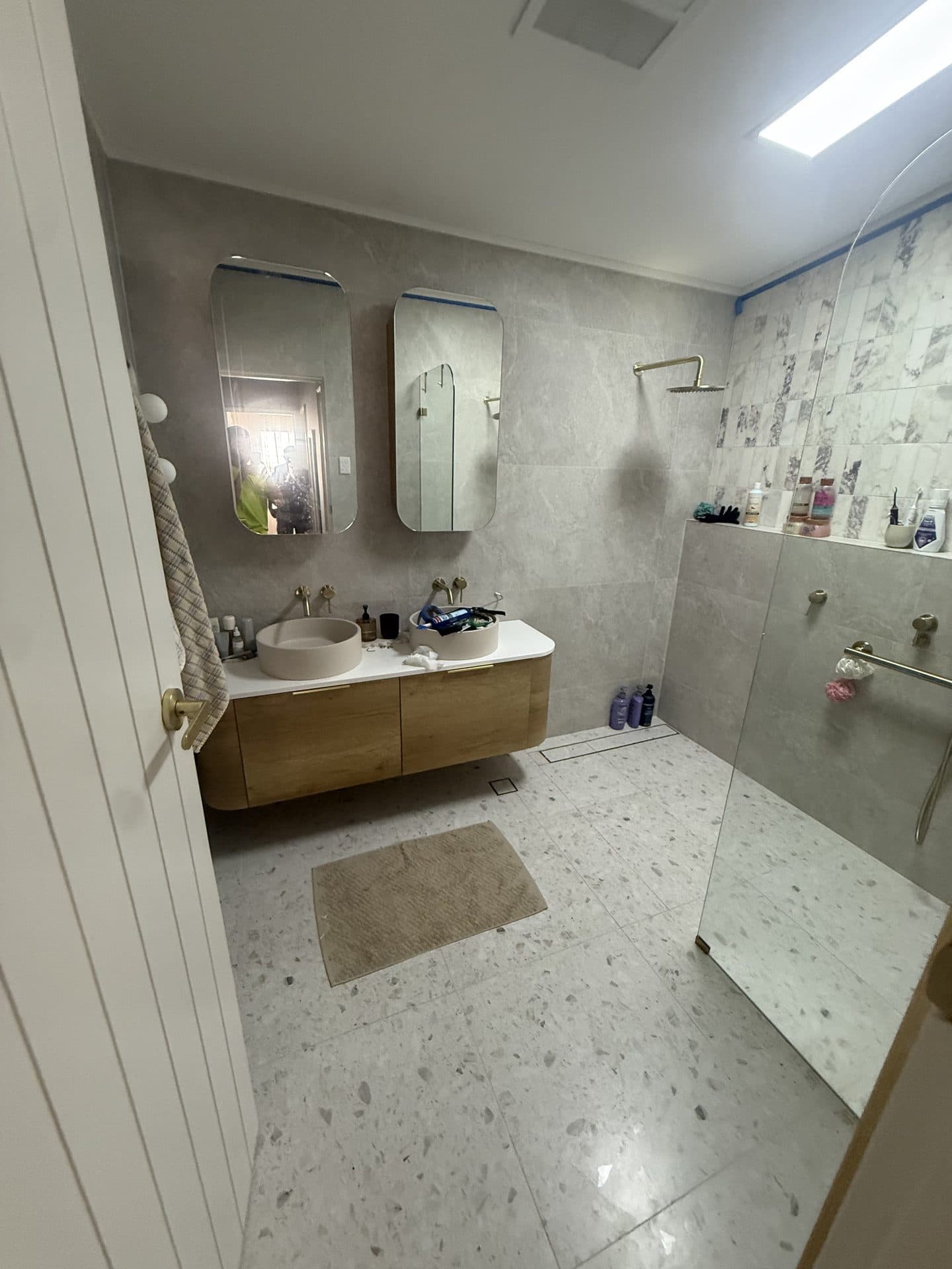 Semaphore bathroom renovation example