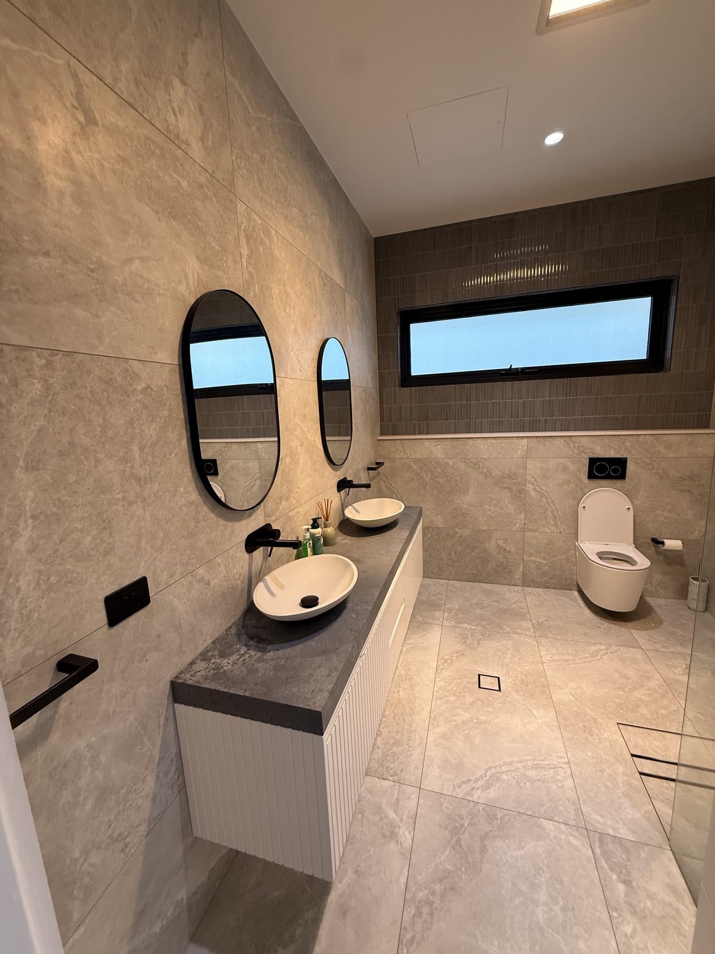 Campbelltown bathroom renovation example