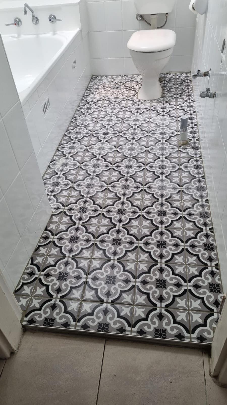 Tile Regrouting example 5