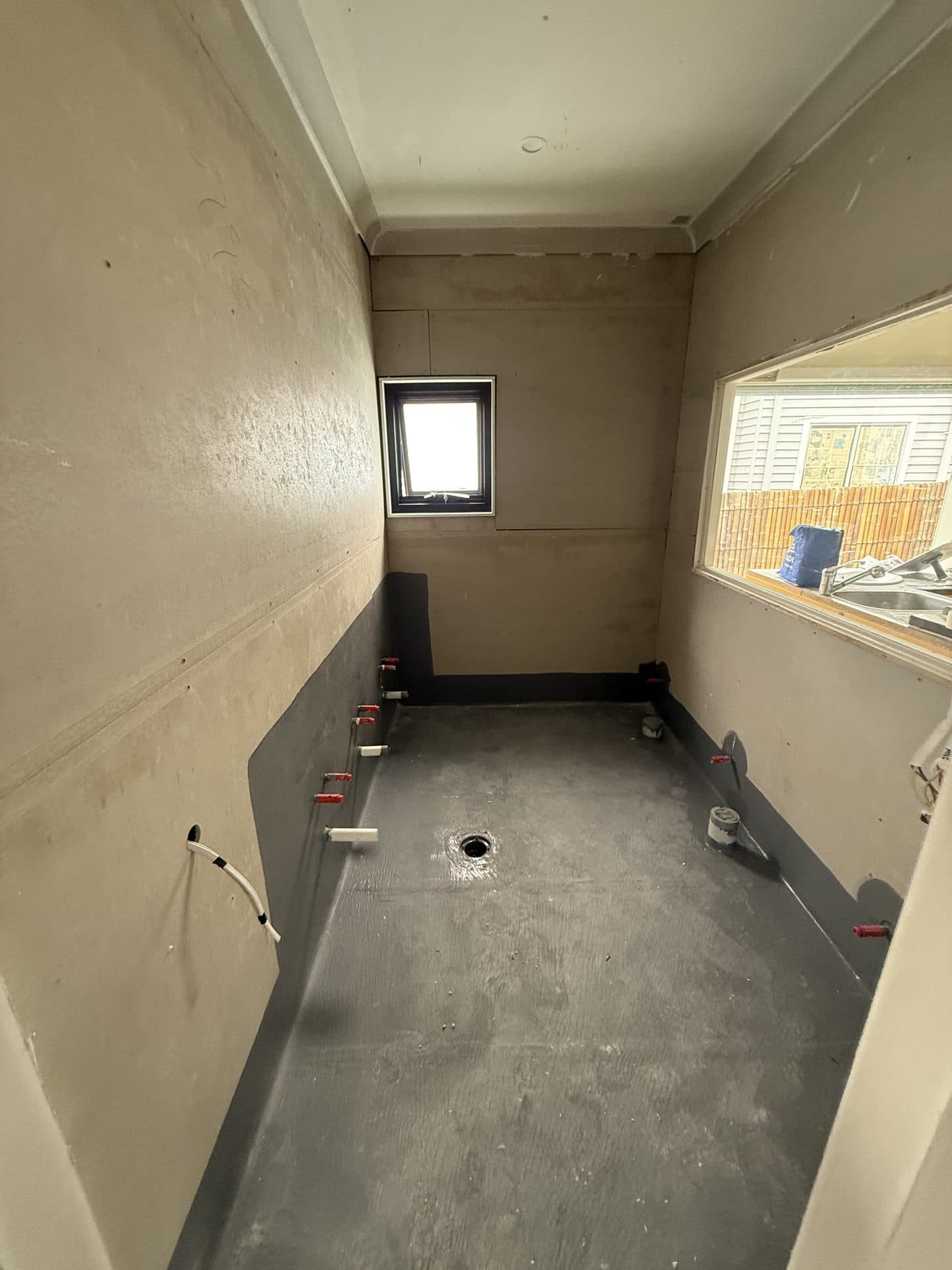 Apartment Bathroom Renovation — before the Adelaide renovation